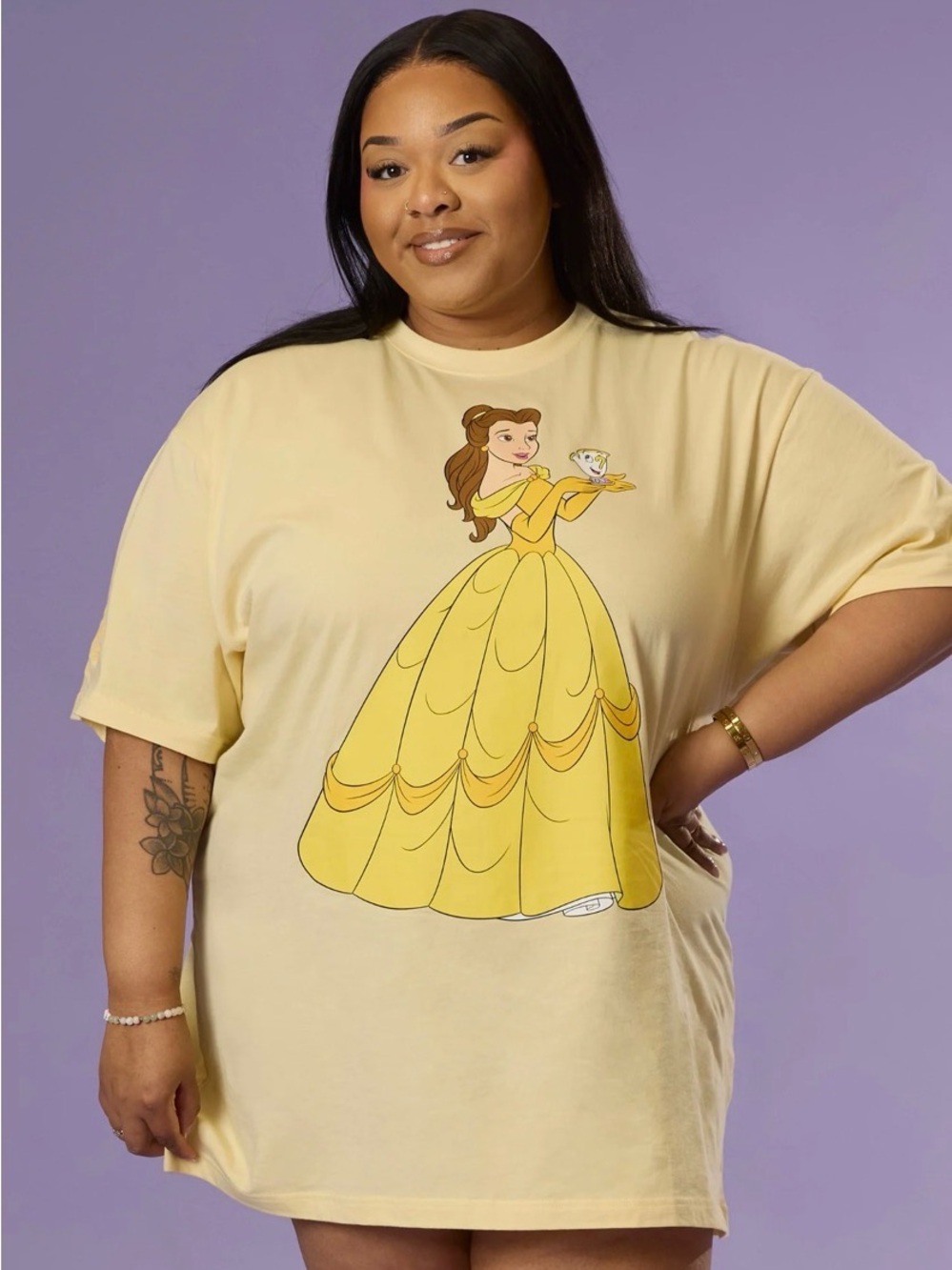 Cakeworthy x Disney Belle tshirt dress